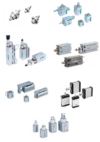 空壓氣缸綜合I - 省空間型氣缸CAT、MDC2、MVC、SMG、MSD、MSDG、FC※、STK